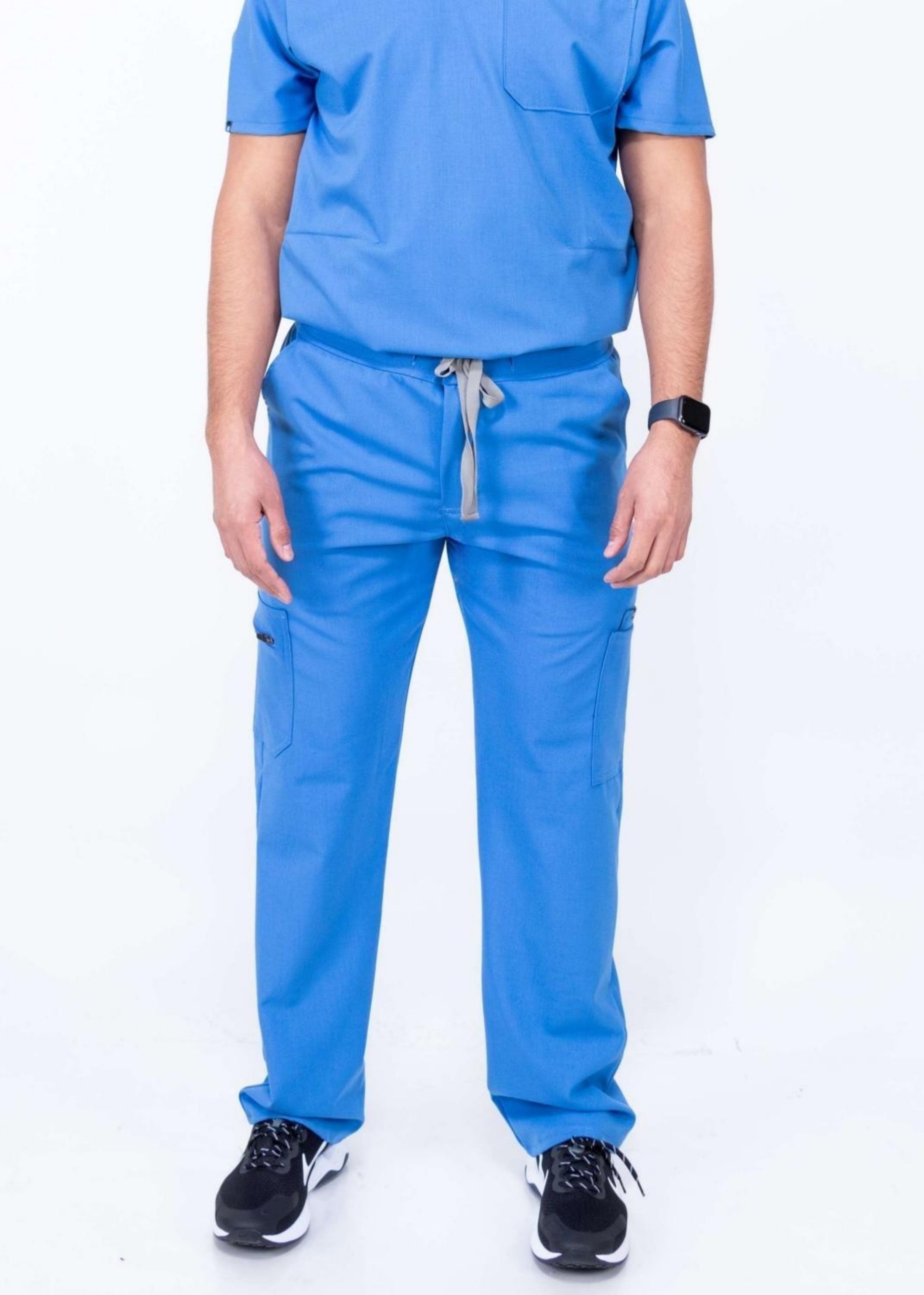 LUCY CEIL BLUE JOGGER SCRUB PANTS  Scrub Lab  Premium Medical Apparel